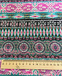 Відріз шифон жатка принт кружечки 1,5м, фото 3