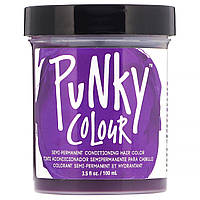 Punky Colour, Полуперманентная кондиционирующая краска для волос, пурпурный, 3,5 жидких унции (100 мл) в в