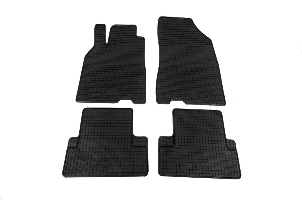 Гумові килимки (4 шт, Polytep) для Renault Megane III 2009-2016 рр