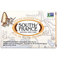 South of France, Orange Blossom Honey, French Milled Bar Soap with Organic Shea Butter, 6 oz (170 g) в Украине