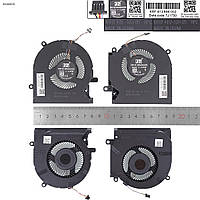 Вентилятори для HP Omen 15-EK 15-EN TPN-Q238 TPN-Q236, (5V CPU+GPU, M04218-001, ND85C26-19J24, M04217-001,