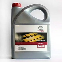 Синтетическое моторное масло TOYOTA 5W40 Synthetic (5л)