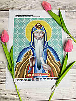 Схема для вишивання бісером Святої Геннадій А4. Габардин