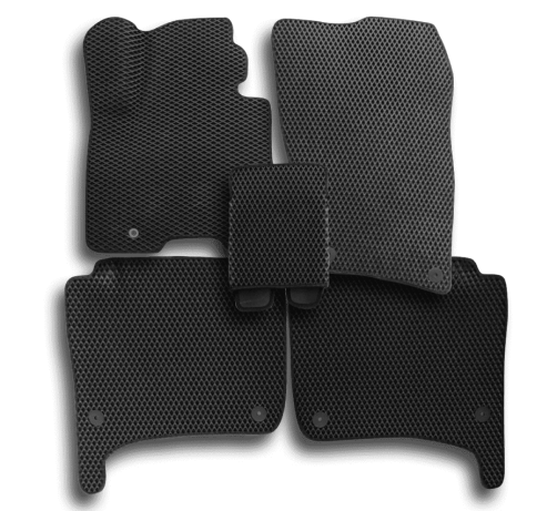 3D Килимки в салон - Citroen C3 (Eva-матеріал) (4 килимки + перемичка), фото 1
