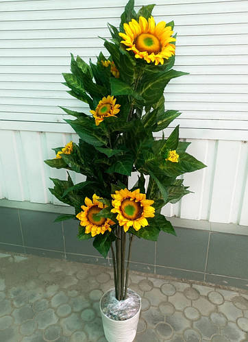 Купить Искусственные подсолнухи для декора, цена 2100 ₴ — Prom.ua (ID ...