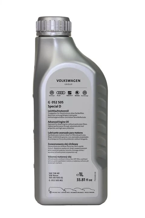 Синтетична моторна олива VAG 5W40 Special Diesel (1 л) Volkswagen