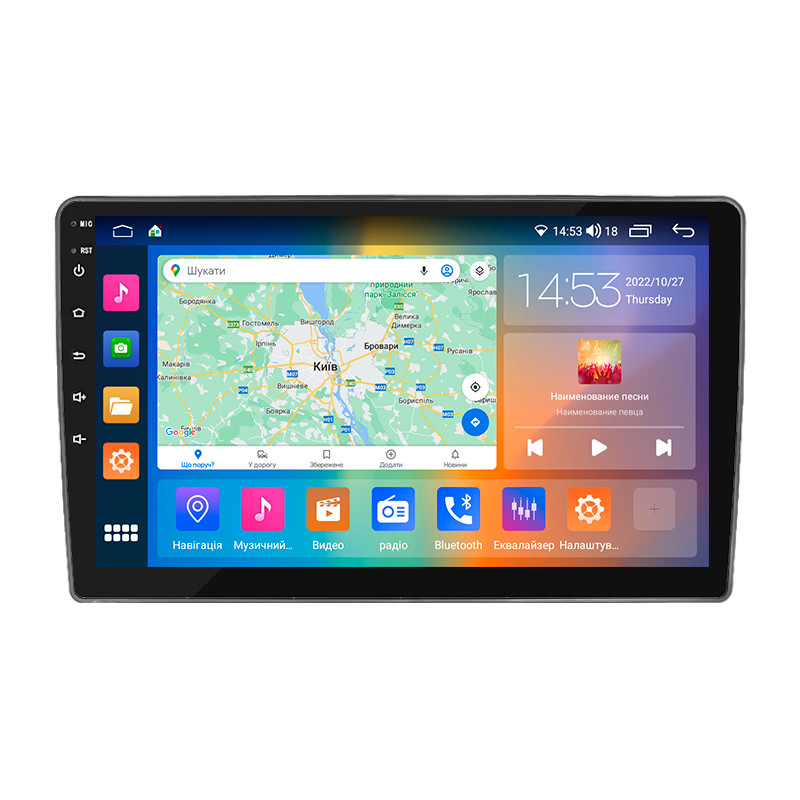 Штатна магнітола 10"Lesko для Volkswagen Eos I 2006-2011 2/32 Gb CarPlay 4G Wi-Fi GPS Prime IPS Вольксваг 20 шт.