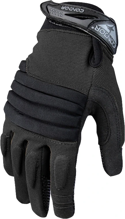 Рукавиці Condor Stryker Padded Knuckle Glove. Black, фото 1