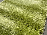 100х200 см Ковер ворс 50 мм FREESTYLE green, в спальню, гостиную, очень мягкий коврик.