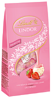 Конфеты Lindt Lindor Erdbeer Sahne 137g