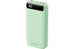 МОЩНАЯ БАТАРЕЯ 20000 mAh Power Bank Быстрая зарядка (Green)