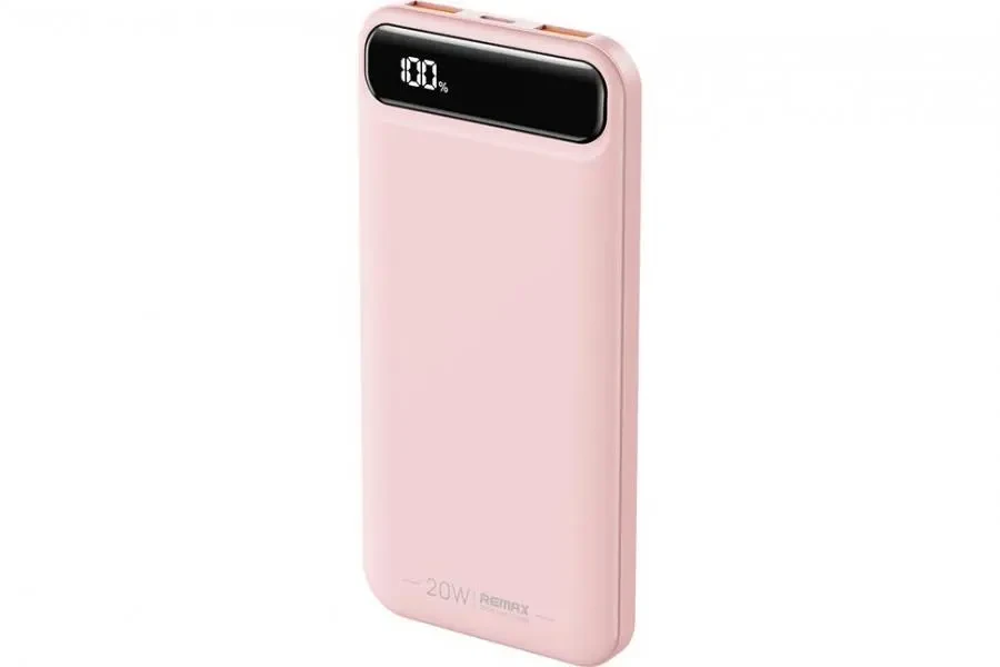 МОЩНАЯ БАТАРЕЯ 10000 mAh Power Bank Быстрая зарядка (Pink)