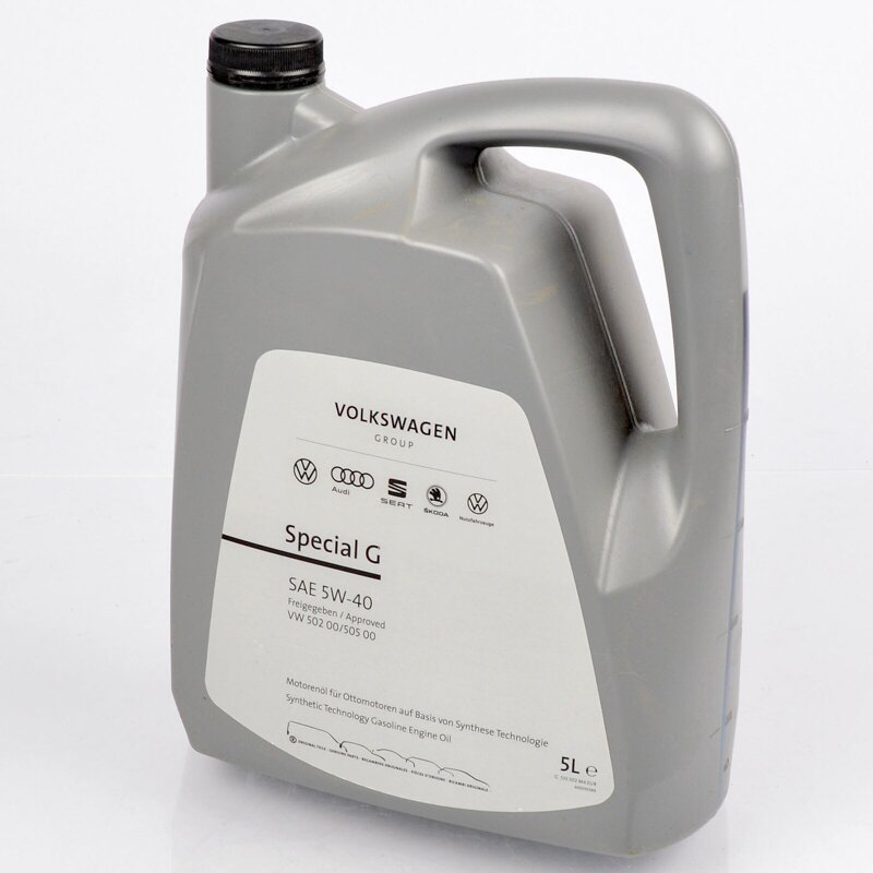 Синтетична моторна олива VAG 5W40 Special Gazoline (5 л), фото 1