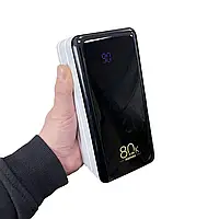 МОЩНАЯ БАТАРЕЯ 80000 mAh Power Bank Быстрая зарядка (White)