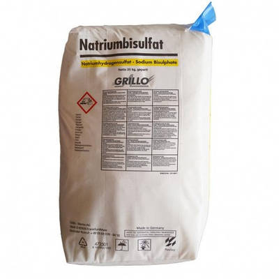 Хімія для басейну Crystal Pool, рН мінус гранульований (25 кг)