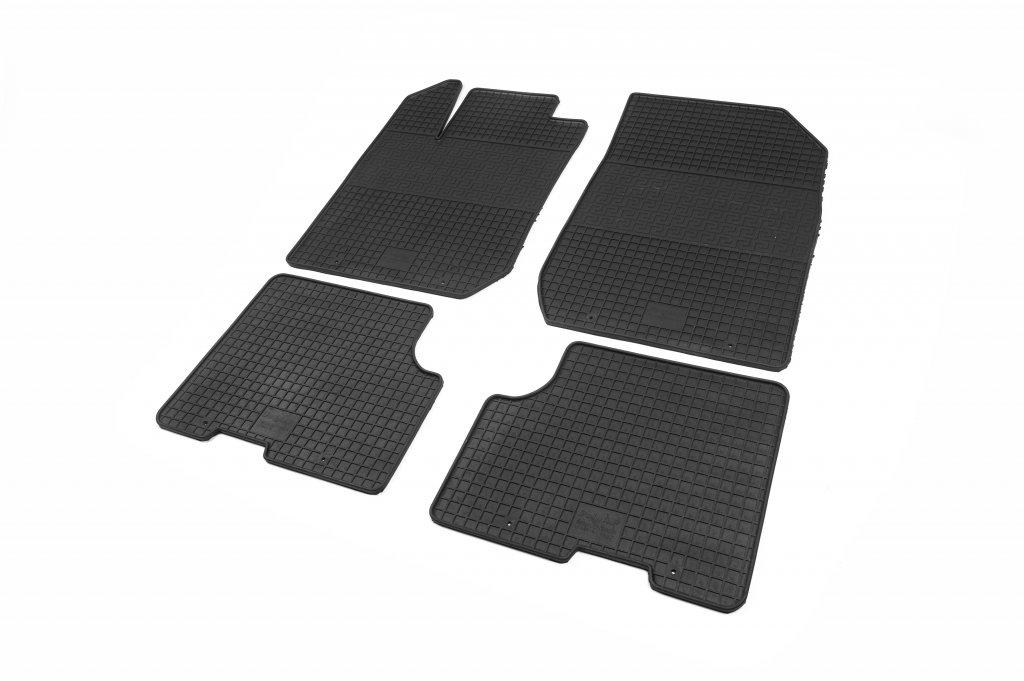 Гумові килимки (4 шт, Polytep) для Renault Sandero 2013-2024 рр