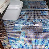 Килимок на метраж ширина 65 см "мозаїка" для Ванни, Туалету, Кухні, Коридору Доріжка Декомарин, фото 4