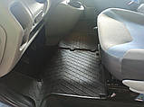 Гумові килимки (3 шт, Stingray) 1-20241 для Nissan Primastar 2002-2014рр, фото 4