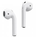 Наушники Bluetooth Airpods HOCO DES88 Treasure Digital TWS white, фото 3