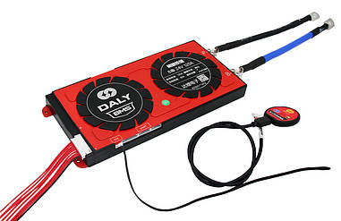 BMS smart плата LiFePO4 24V 8S 120A  для літій-залізо-фосфатних акумуляторів симетрия з Bluetooth