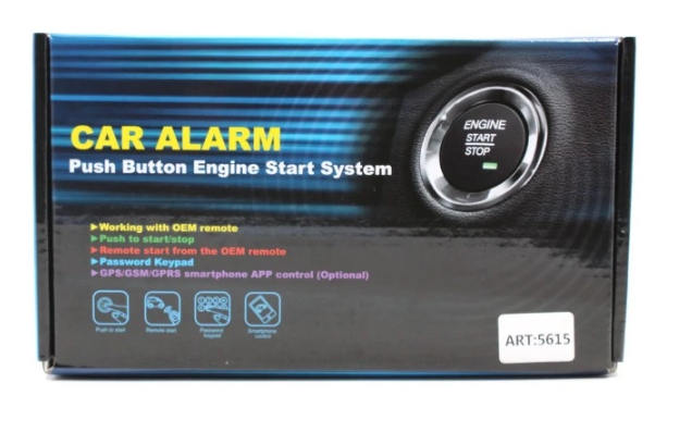 Автосигналізація Car Alarm KD3600, з автозапуском двигуна, GSM, GPS трекінгом