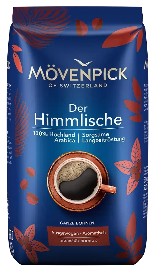 Кава в зернах Movenpick Der Himmlische 500г, оригінал