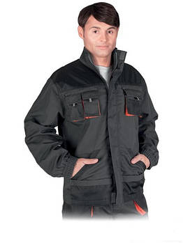 Куртка робоча демісезонна на блискавці з кишенями REIS, робочий одяг FORECO, роба