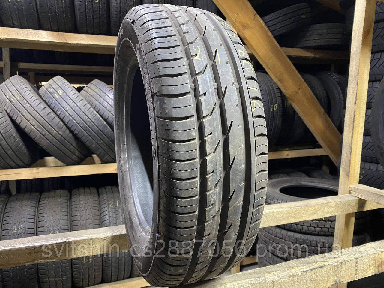 Розпаровка 205/60R16 Continental ContiPremiumContact 2 7.5мм 21рік