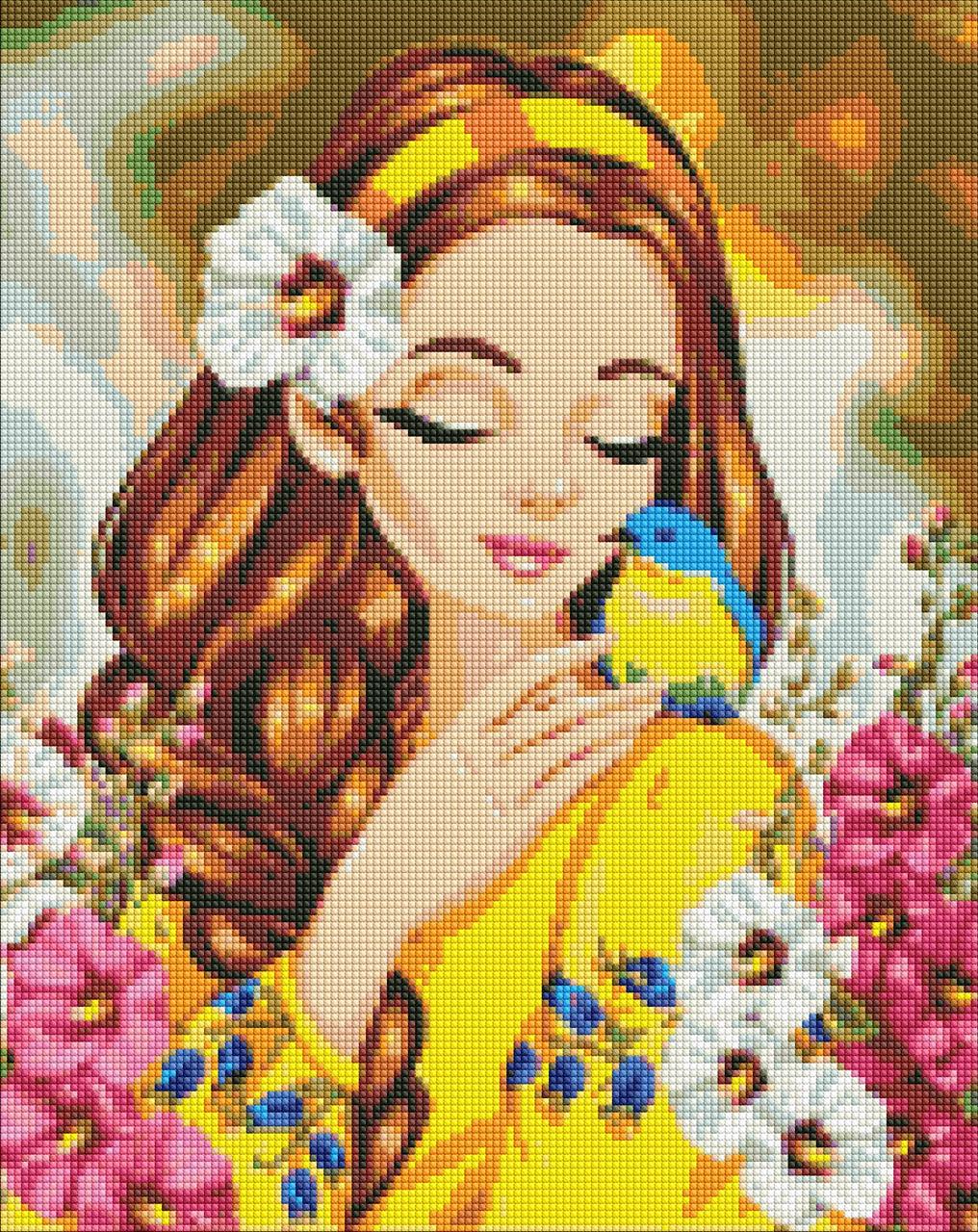 Алмазна мозаїка Патріотична Цвітіння весни ©krizhanskaya 40х50 Идейка (AMO7532)