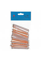 Бігуді для холодної завивки ø 7 мм двоколірні 12 шт. SPL 905121