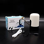 Помпа для води сенсорна, Біла / Автоматична електропомпа на бутель / Помпа автоматична, фото 9