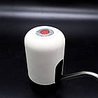 Помпа для води сенсорна, Біла / Автоматична електропомпа на бутель / Помпа автоматична, фото 5