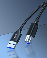 Кабель U653C 1m USB 3.0 Type B - USB 3.0 Type A JH Deluxe U653C 1m, фото 6