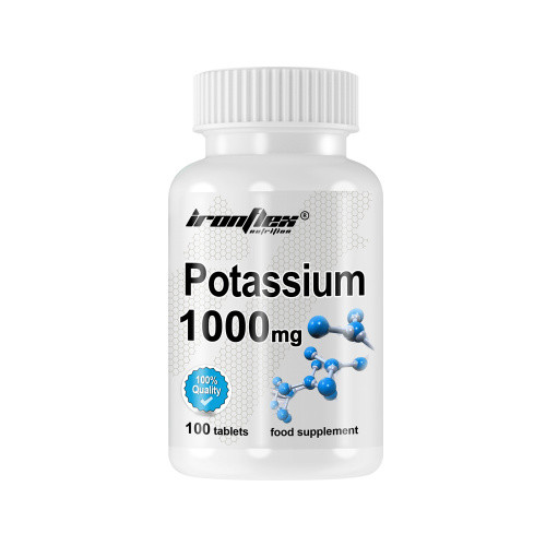 Калій IronFlex Potassium 1000 mg 100 tabs