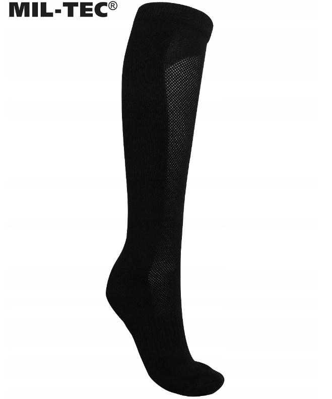 Термоноски носки высокие MIL-TEC COOLMAX Black - фото 6 - id-p178521608