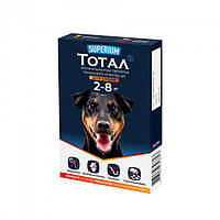SUPERIUM Тотал, антигельмінтні таблетки для собак 2-8 кг (1 табл.)