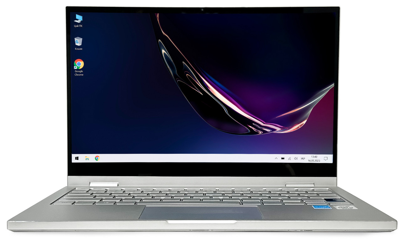 Ноутбук Samsung Galaxy Book Flex Alpha: Core i7-10510U /RAM 12 ГБ /SSD 256 ГБ /13.3" QLED Multitouch