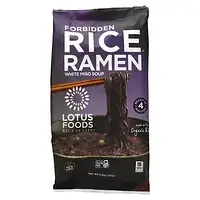Lotus Foods, Рамен із забороненого рису, білий місосуп, 80 г (2,8 унції)