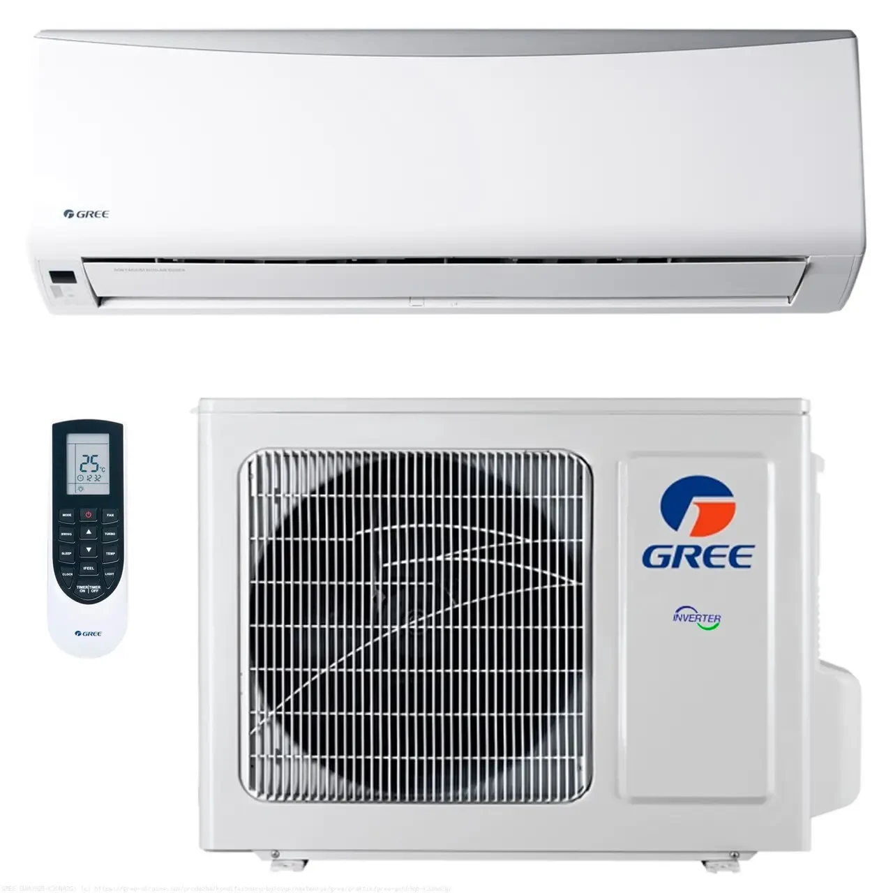 Кондиционер GREE GWH09QC-K6DNB6F (Smart R32)