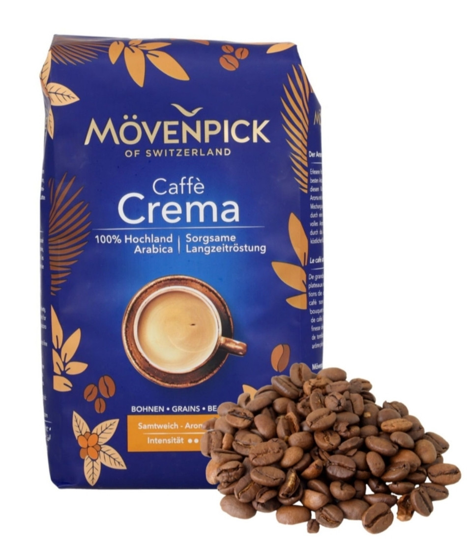 Кава в зернах Movenpick Caffe Crema 500 г