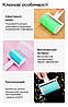 Багаторазовий липкий ролик для чищення одягу Semi Sticky roller for clothes з чохлом, Yellow, фото 4