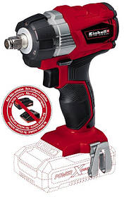 Einhell Гайкокрут ударний TP-CW 18 Li BL - Solo акум., PXC, 18В, 215 Нм, безщітк., квадрат, 1.1 кг (без АКБ і