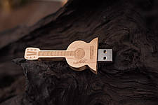 Флешка дерев'яна Guitar, фото 4