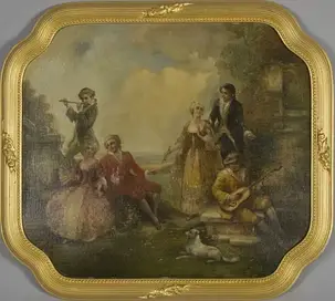 Вечір музики, Karl Exner поч. ХХ століття., фото 1