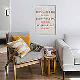 Дерев'яний Постер Без Вас, фото 7