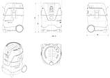 Metabo Пилосос професійний ASA 25 L PC, 1250Вт, 210мБар, бак 25л, 6.9кг, фото 5