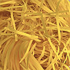 Наповнювач паперовий паперова стружка насичено-жовтий для коробок і пакетів, фото 2