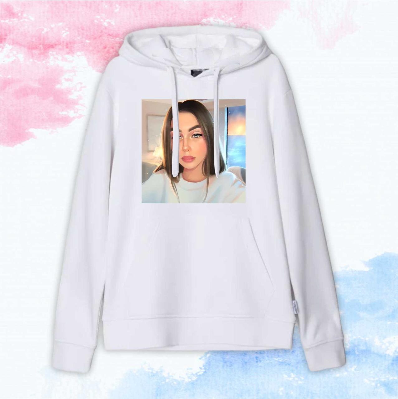 Худі з принтом "Леді Діана захід", фото 1