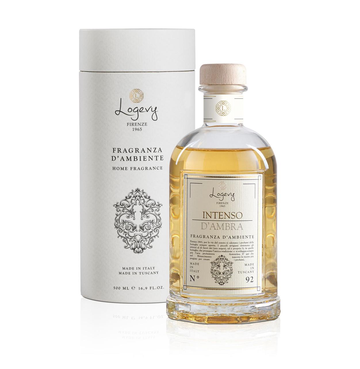 Аромадифузор Logevy Firenze 500 ML Intenso d'Ambra (Магія Амбри)