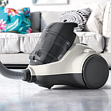 Electrolux Пилосос контейнерний, 750Вт, конт пил -1.8л, HEPA12, 3 насадки, білий, фото 7